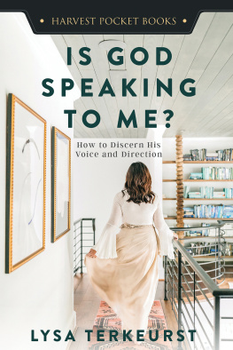 Lysa TerKeurst - Is God Speaking to Me?: How to Discern His Voice and Direction