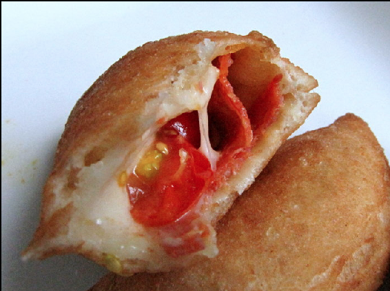 These pizza pockets can be filled with your favourite toppings and are a great - photo 3