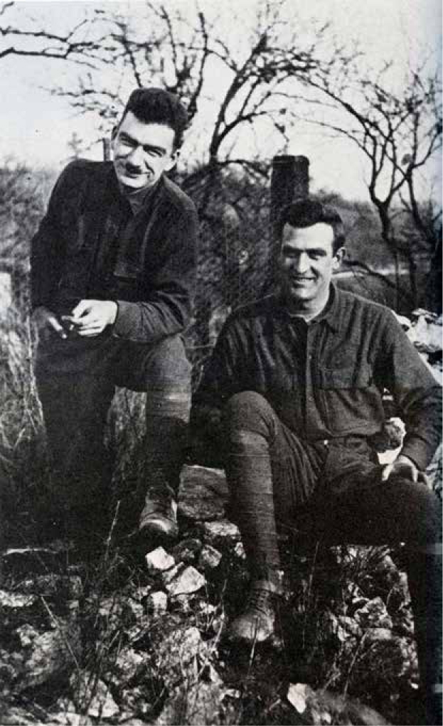 James M Cain and Gilbert Malcolm in uniform PHOTOGRAPHER UNKNOWN subject - photo 1