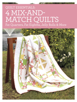 Debra Greenway - Quilt Essentials--4 Mix-and-Match Quilts: Fat Quarters, Fat Eighths, Jelly Rolls & More