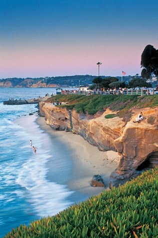 La Jolla Cove part of Scripps Park in San Diego County is one of the most - photo 6