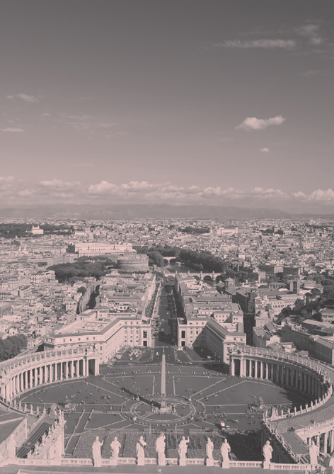 St Peters Square seen from the Basilica of St Peter Vatican City Rome - photo 4