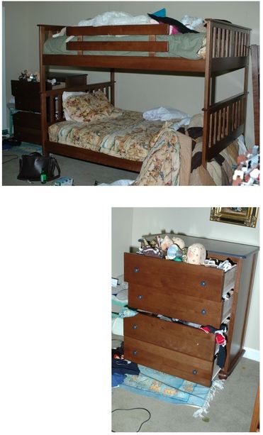 Upstairs police found Tims and Henrys bedroom in disarray Jim often slept on - photo 10