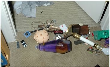 Items that had been on top of the chest in the boys room Courtesy of the - photo 12