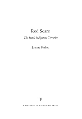 Joanne Barker - Red Scare: The States Indigenous Terrorist