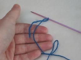 Close the loop around the needle Wrap the yarn around your fingers as - photo 9