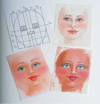 Clockwise from top left grid colored pencils watercolor paints The basic - photo 4