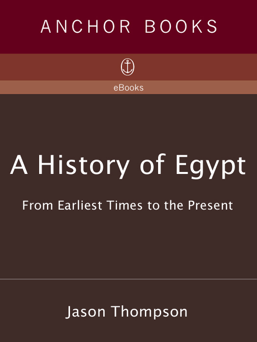 Jason Thompson A HISTORY OF EGYPT Jason Thompson is the author of Sir - photo 1