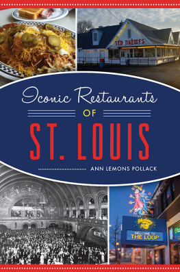 Ann Lemons Pollack - Iconic Restaurants of St. Louis