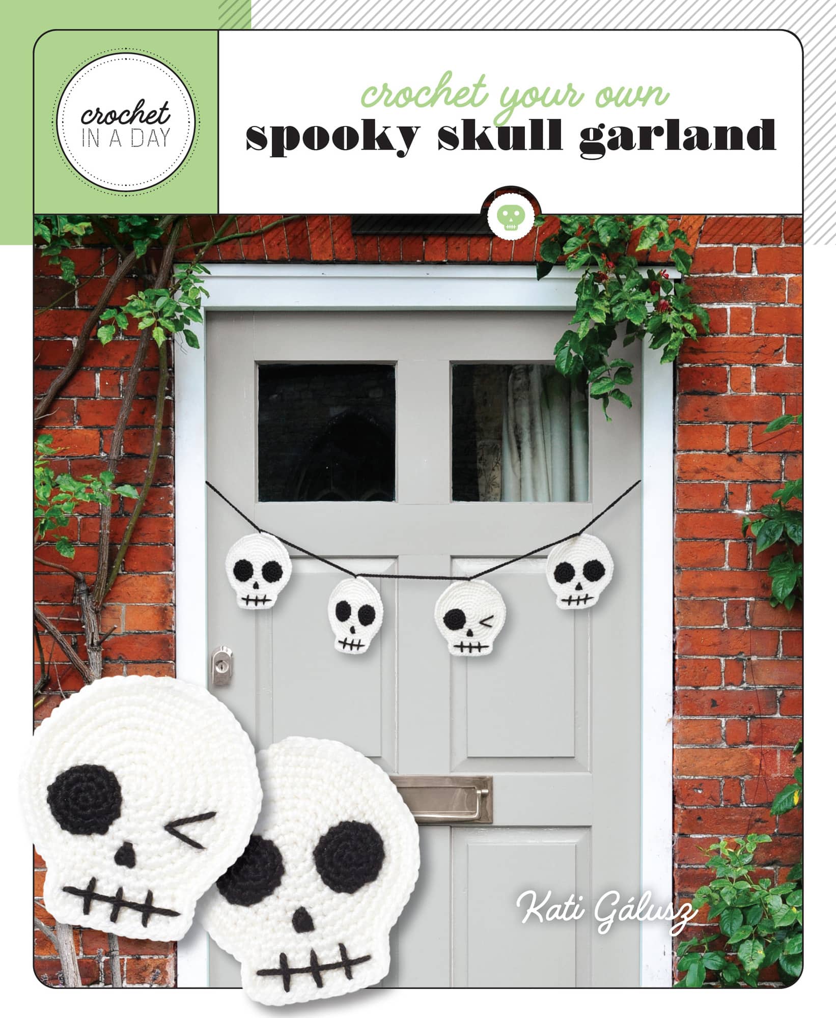 crochet your own spooky skull garland Kati Glusz - photo 1