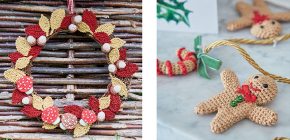 Crocheted Wreaths and Garlands 35 floral and festive designs to decorate your home all year round - image 2
