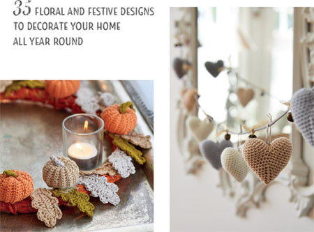 Crocheted Wreaths and Garlands 35 floral and festive designs to decorate your home all year round - image 4