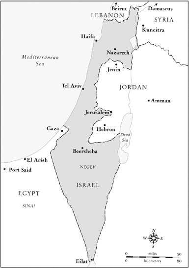 The Armistice Agreement1949 These are the borders of Israel at the conclusion - photo 6