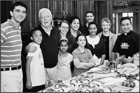 Several students and family members joined me in the kitchen of Dr Thomas H - photo 5