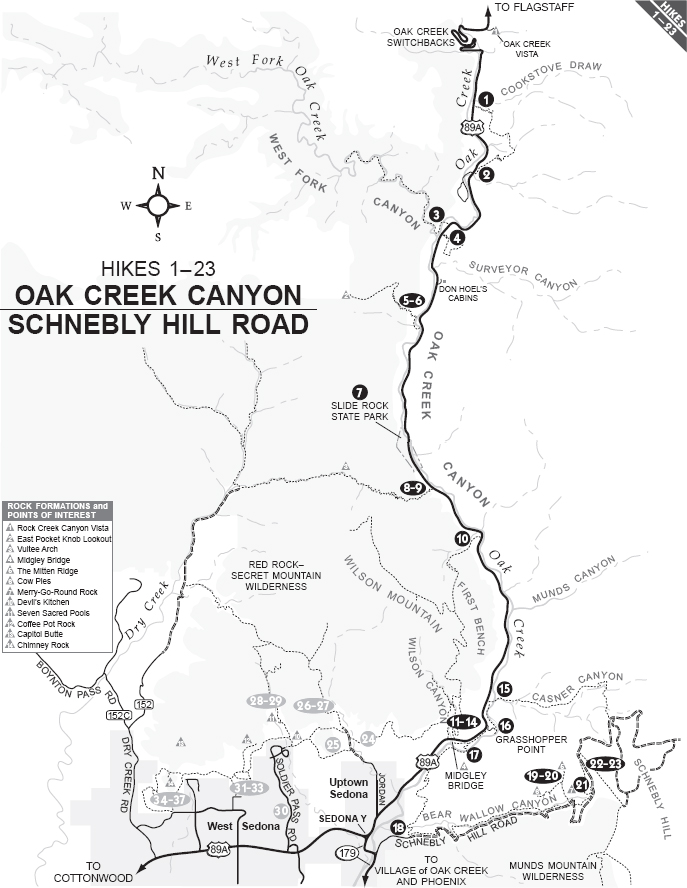 Hike 1 Cookstove Trail OAK CREEK CANYON Hiking distance 16 miles round trip - photo 3