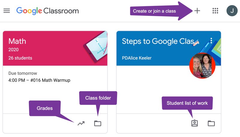 Google Classroom Tip Create a new class every six weeks or for a new unit - photo 3