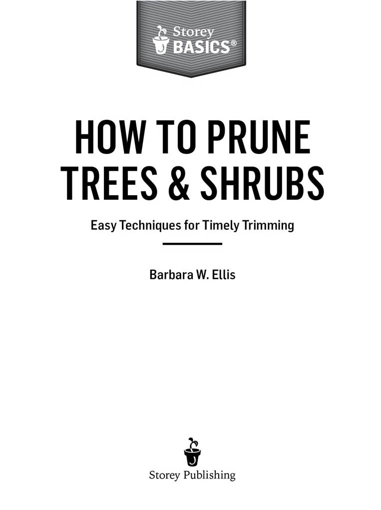 Contents Introduction Pruning is a valuable skill that seems much more - photo 2