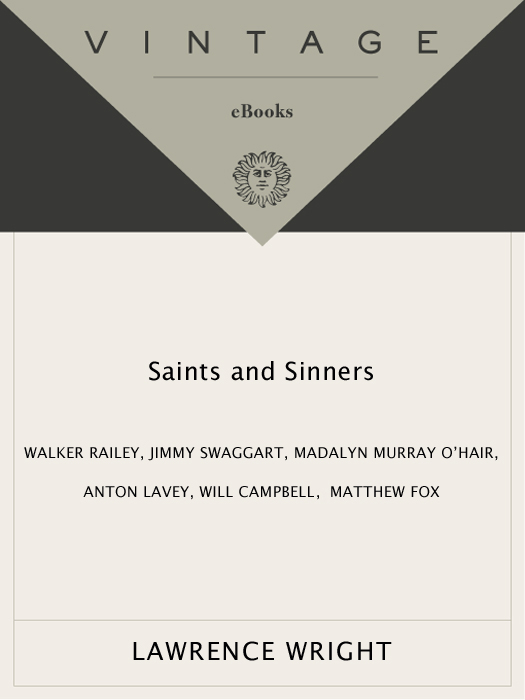 ACCLAIM FOR Lawrence Wrights SAINTS SINNERS This book is terrific a - photo 1