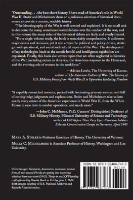 Mark Stoler The United States in World War II: A Documentary History