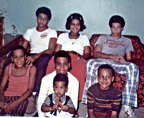 The family hanging out at home TOP ROW Tony Jackie Gaelin BOTTOM ROW Pat - photo 8