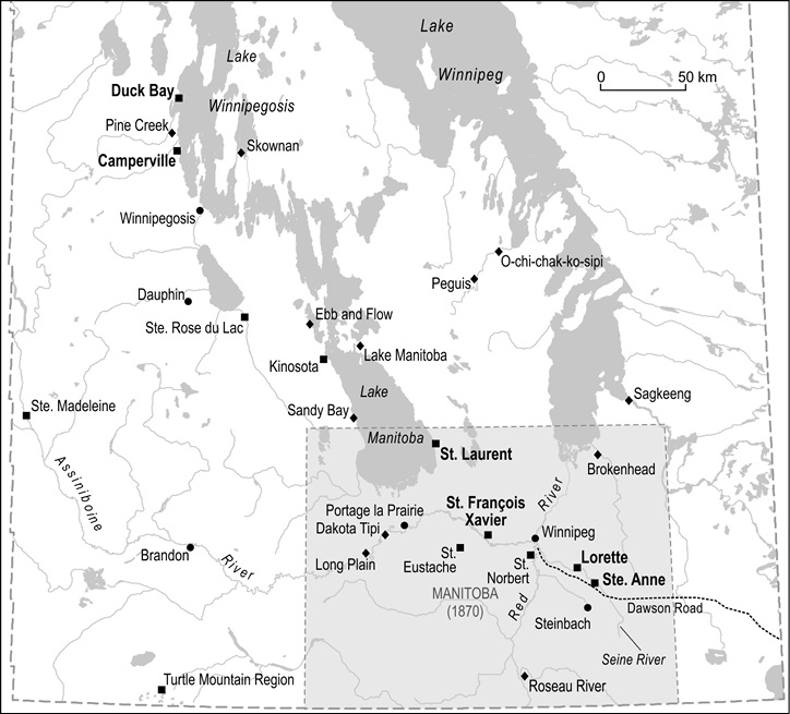 Figure 1 Six featured Mtis communities and surrounding First Nations reserves - photo 3