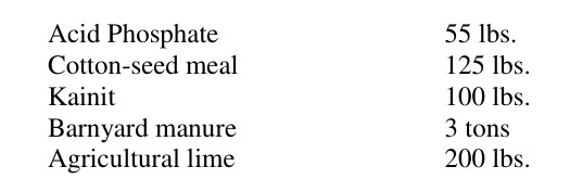 NoteOn soils containing lime do not add any to the fertilizer mixture - photo 2