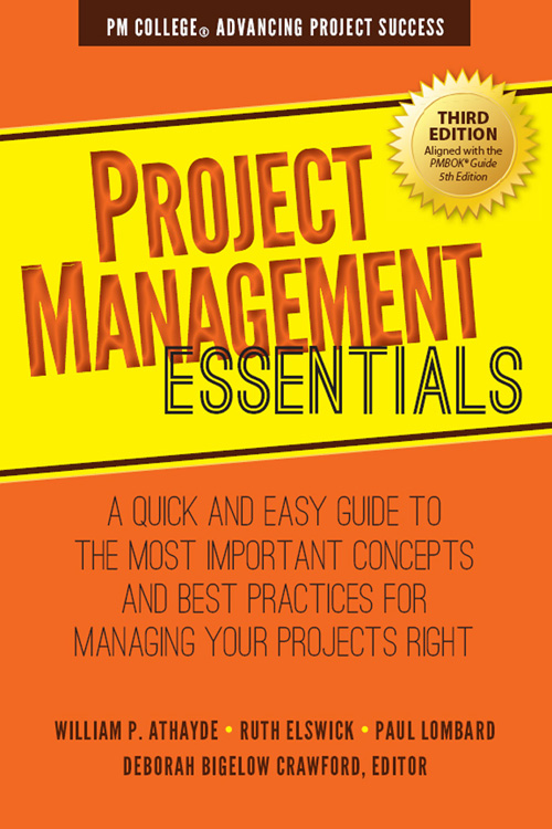 Project Management Essentials THIRD EDITION Project Management Essentials A - photo 1