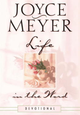 Joyce Meyer Life in the Word: Devotional