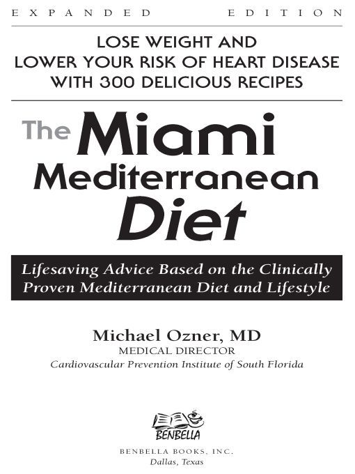 Table of Contents I strongly recommend Dr Ozners book The Miami - photo 1