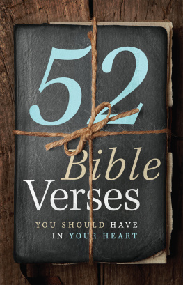 B - 52 Bible Verses You Should Have in Your Heart