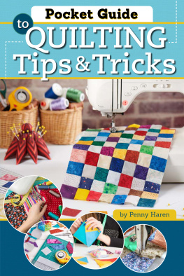 Penny Haren - Pocket Guide to Quilting Tips & Tricks