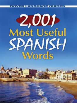 Pablo Garcia Loaeza - 2,001 Most Useful Spanish Words