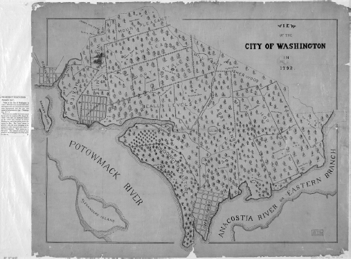 A 1792 map showing what would become the District of Columbia Library of - photo 4