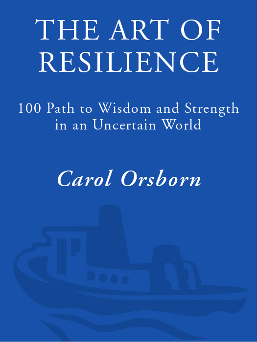 Praise for Art of resilience W hen life gets out of control be sure to have - photo 1