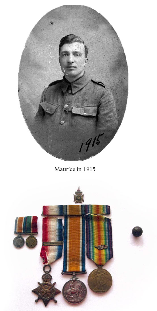 Maurices 1914-18 Medals 1914 Star and Bar 5th Aug-22nd Nov 1914 British - photo 4