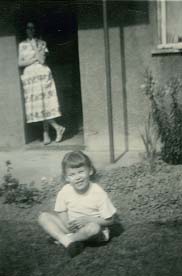 Me aged five at our 141 Commercial Street flat with my mother in the - photo 3