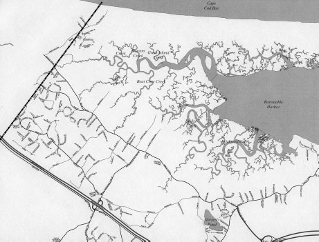 West Barnstable map Courtesy of GIS Unit Town of Barnstable Published by - photo 1