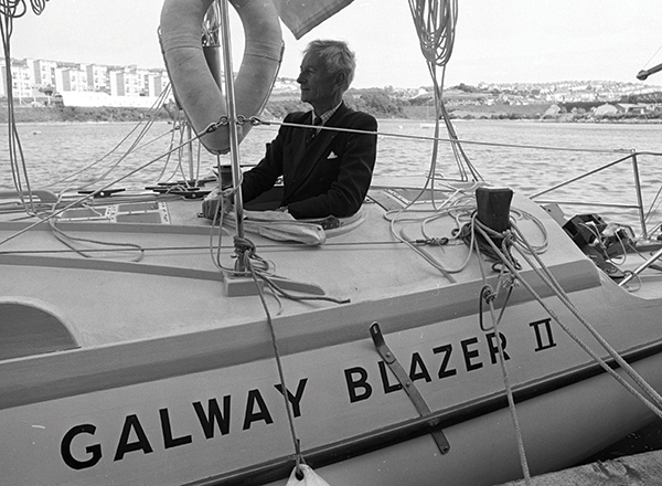 Bill King proud of the boat with similarities to a submarine Eve and Nigel - photo 7