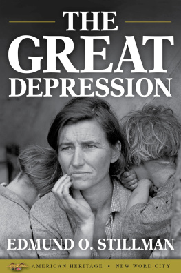 Edmund O. Stillman - The Great Depression