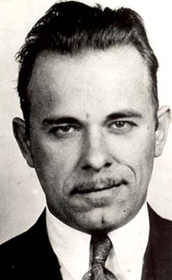 A famous mugshot of John Dillinger Dillinger staged three jail-breaks over his - photo 3