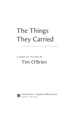 Tim OBrien The Things They Carried