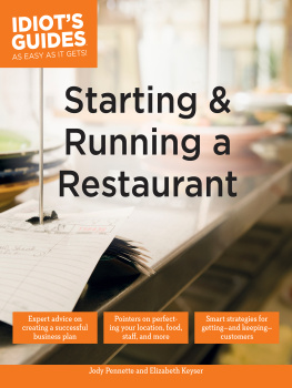 Jody Pennette - Starting and Running a Restaurant