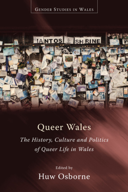 Huw Osborne - Queer Wales: The History, Culture and Politics of Queer Life in Wales
