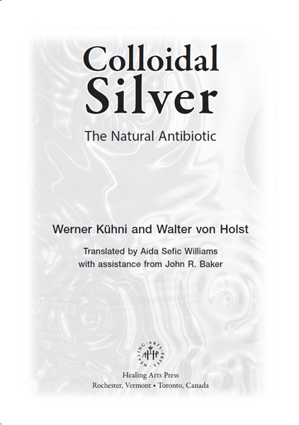 Colloidal Silver The Natural Antibiotic - image 1