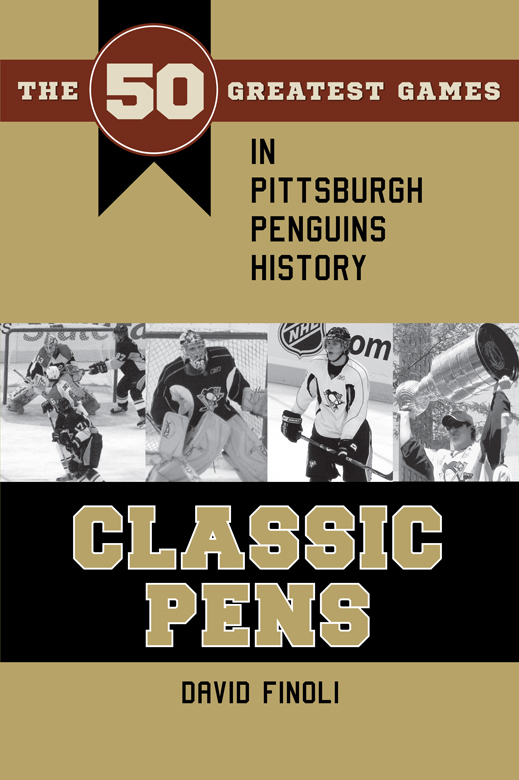 Classic Pens CLASSIC SPORTS JONATHAN KNIGHT Series Editor Classic Bucs The - photo 1