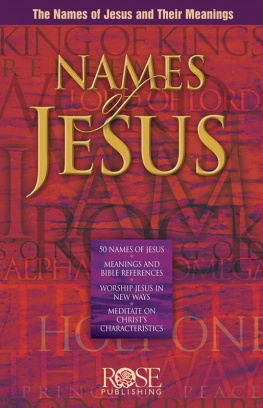 Rose Publishing - Names of Jesus