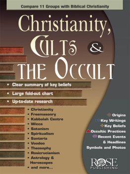 Centers For Apologetics Research Christianity, Cults & the Occult