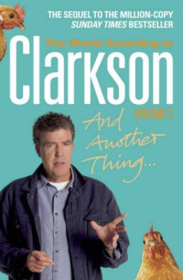 Clarkson And Another Thing
