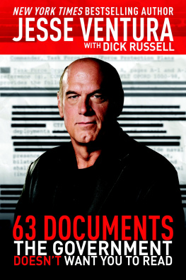 Jesse Ventura - 63 Documents the Government Doesnt Want You to Read