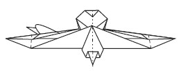 Valley-fold the wingtips to form a graceful bend Mountain-fold the body in - photo 20